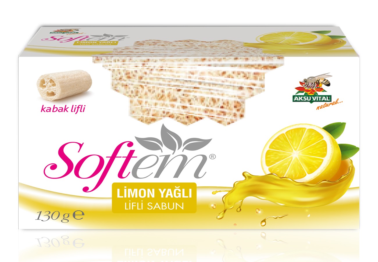 Limon Yağlı Lifli Sabun 130 gr